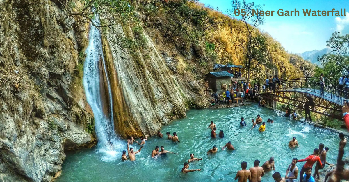 5. Neer garh waterfall- Top 5 best places to visit in Rishikesh that you should explore