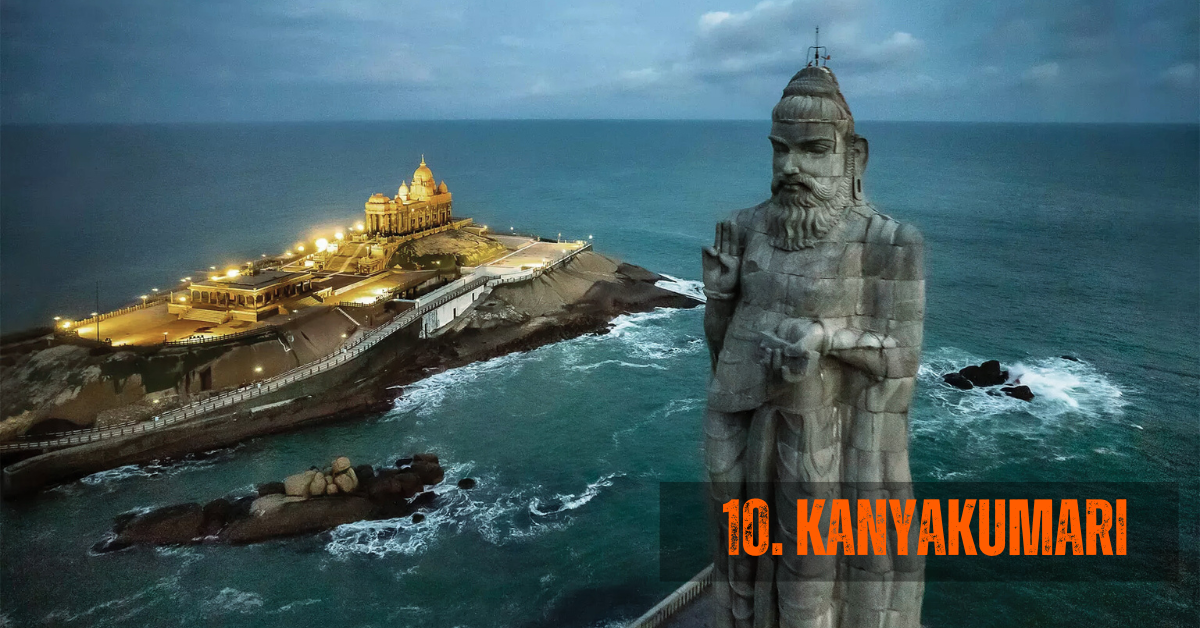 10. Kanyakumari | 10 Best Places To Visit in Tamilnadu(Must Explore in 2025)