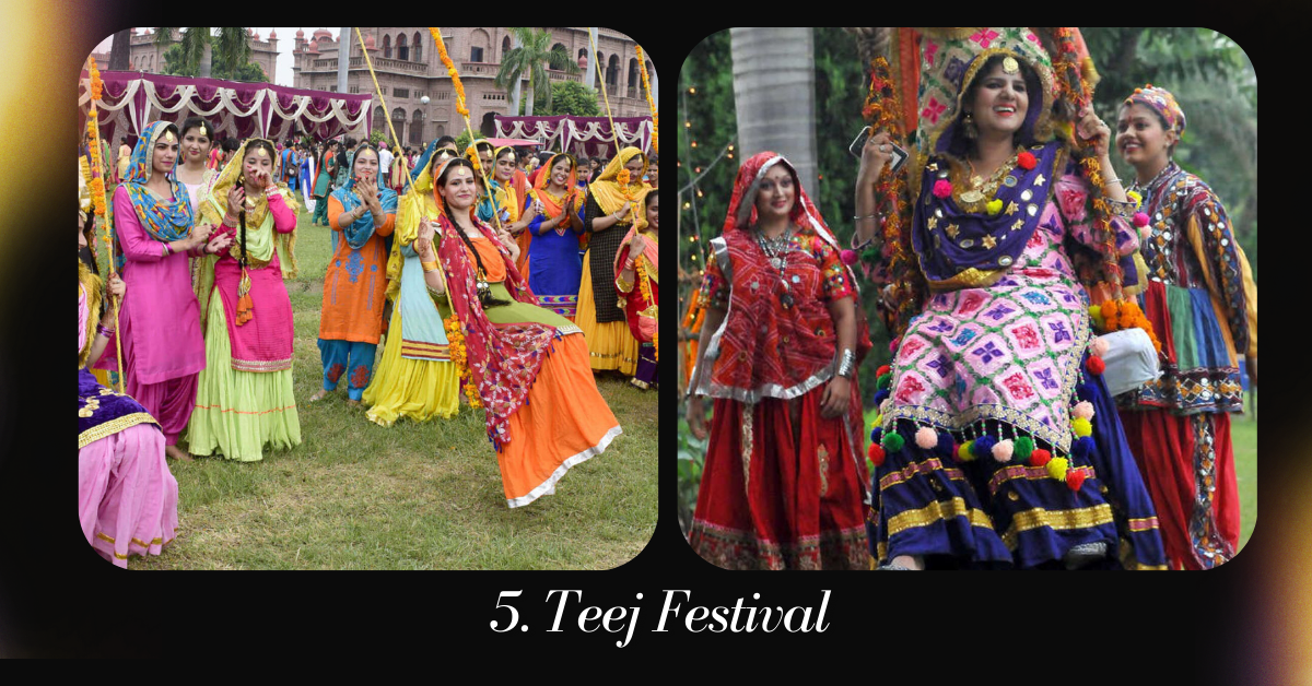 5. Teej Festival | 10 Famous Festivals of Himachal Pradesh