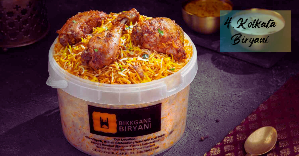 4. Kolkata Biryani | 15 Most Famous Food of Kolkata in 2025 You Must Try