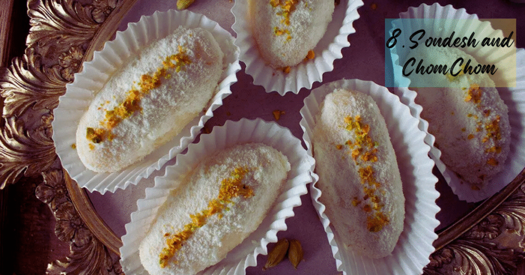 8. Sondesh and ChomChom | 15 Most Famous Food of Kolkata in 2025 You Must Try
